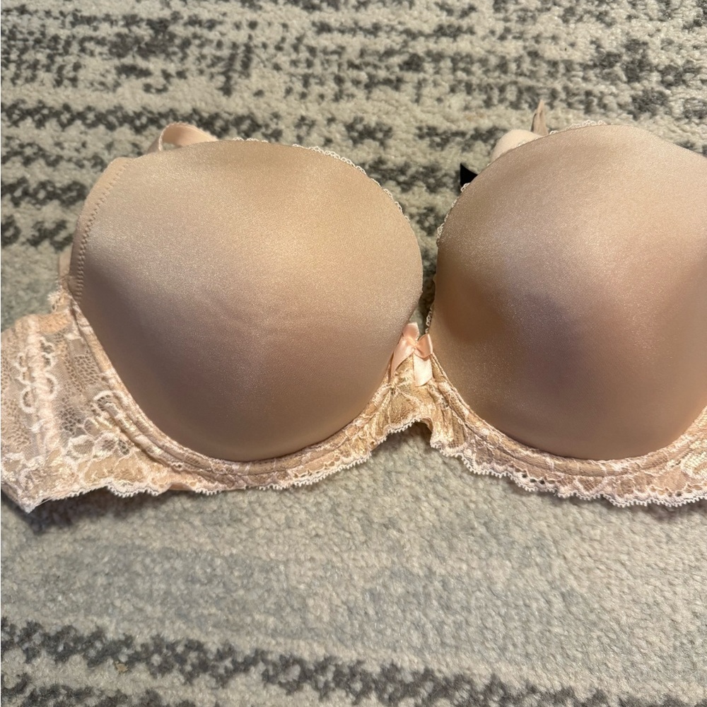 40D Nude Lace Adore Me bra